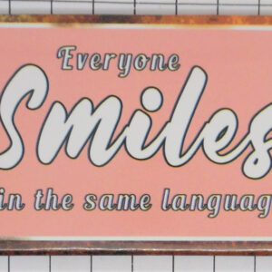 Koelkastmagneet Spreuk - Smiles