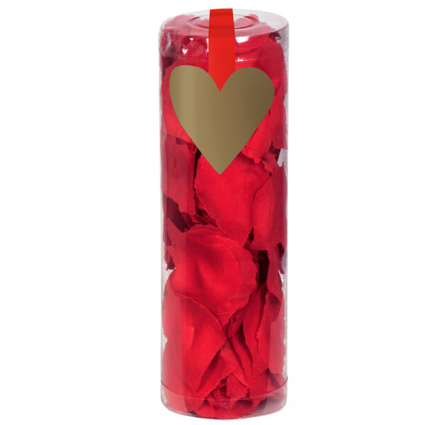 Koker Rozenblaadjes rood - 288 stuks