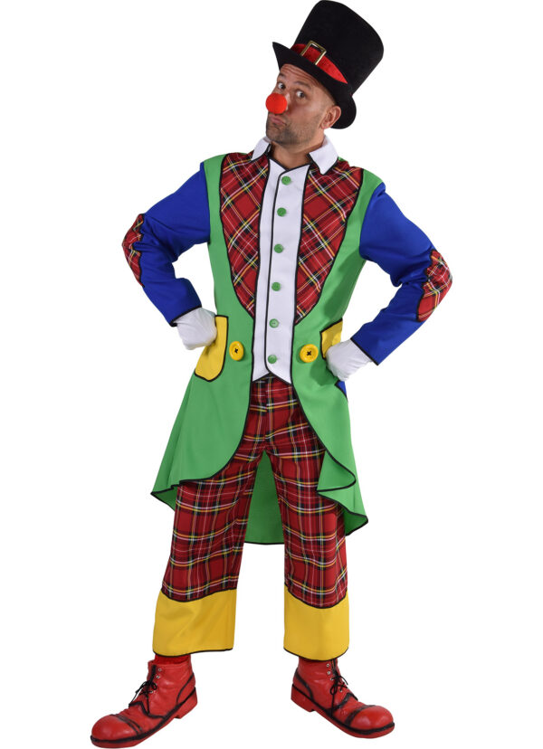 Kostuum Clown Pipo heren
