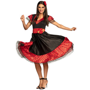 Kostuum Flamenco vrouw