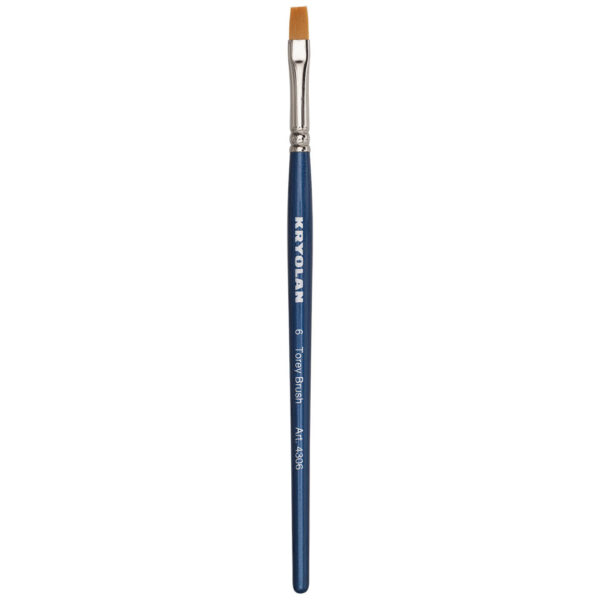 Kryolan Penseel Torey Flat Brush 6 - 4306