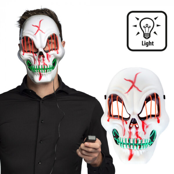 LED masker Bllood skull