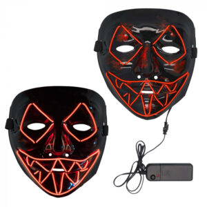 Led-masker Killer smile rood