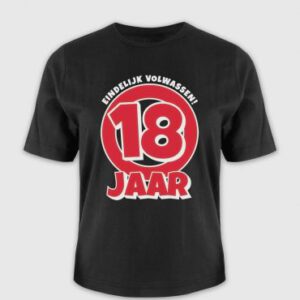 Leeftijd Shirt 18 jaar