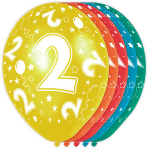 Leeftijdsballonnen 2 jr