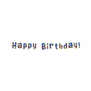 Letter Banner Happy Birthday