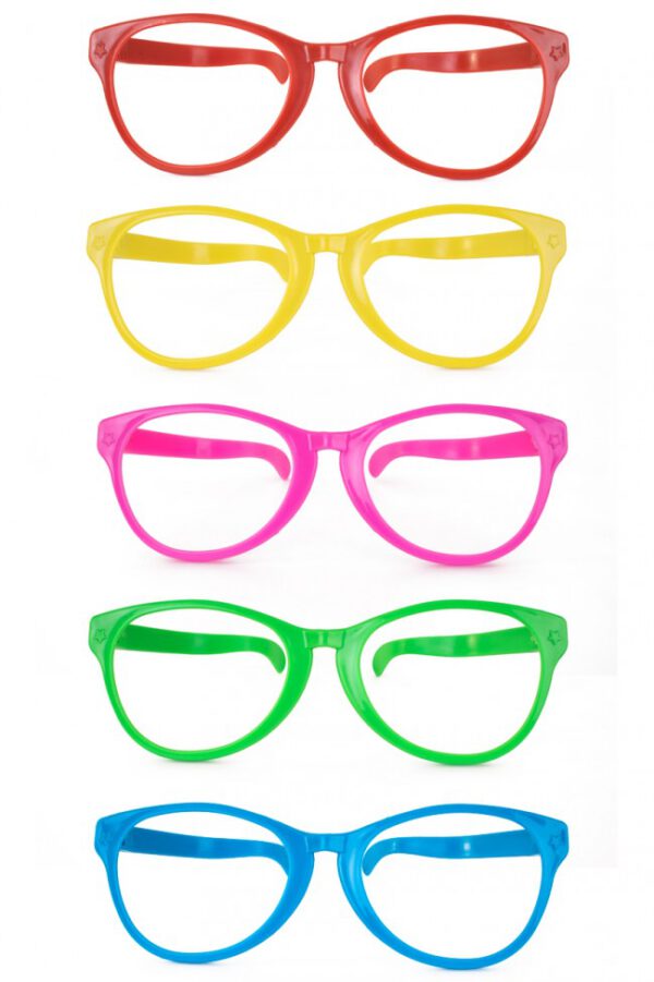 Maxi Bril zonder glas - roze