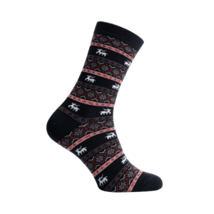 Men socks, Scandinavian moose