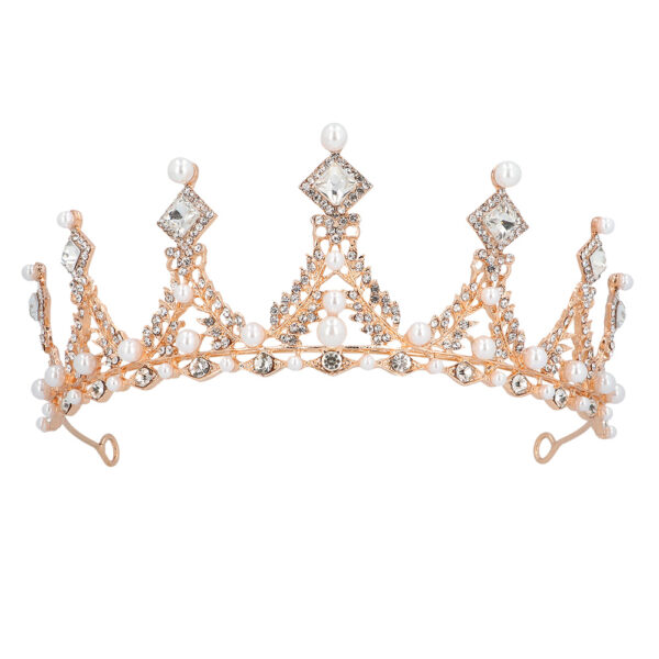 Metalen tiara Royal Elizabeth