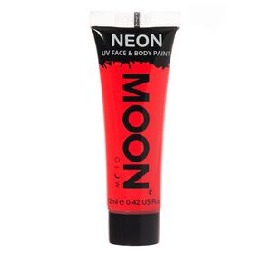 Neon UV face & body paint red