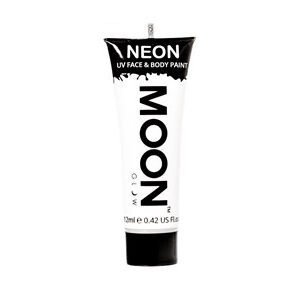 Neon UV face & body paint white