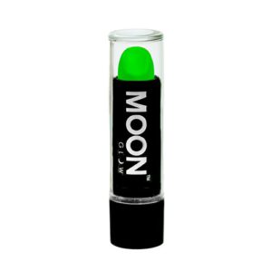 Neon UV lipstick green