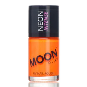 Neon UV nail-polish orange