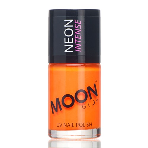 Neon UV nail-polish orange