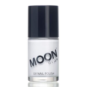 Neon UV nail-polish white