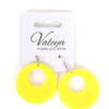 Oorbel Valeya rond (4 kleuren)