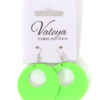 Oorbel Valeya rond (4 kleuren)