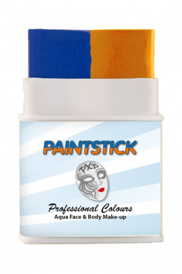 Paint stick oranje-blauw Lampegat