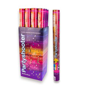 Partyshooter multi kleurvast BV (60cm)
