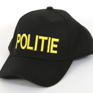 Pet Police gele letters