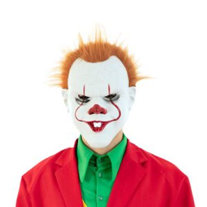 Plastic Masker Duivelse Clown