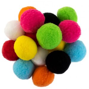 Pom Pom 4cm - 16 stuks