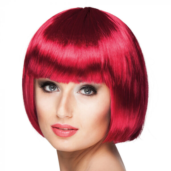 Pruik Cabaret ruby red