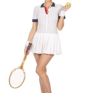 Retro Tennis outfit dames