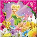 Servetten Tinkerbell