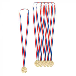 Set 6 medailles Winner