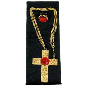 Sinterklaasset kruis en ring