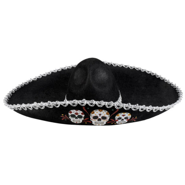 Sombrero Calavera 58cm