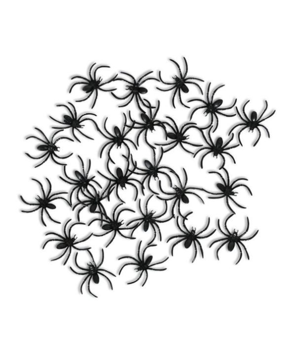 Spinnen 4cm - 50 stuks