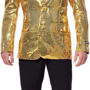 Suitmeister blazer Sequins Gold