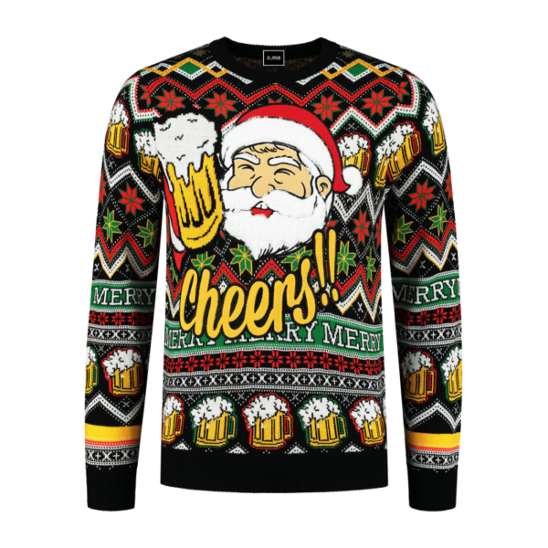 Sweater Santa Cheers