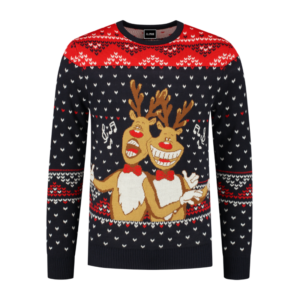 Sweater Singing Rudolphs