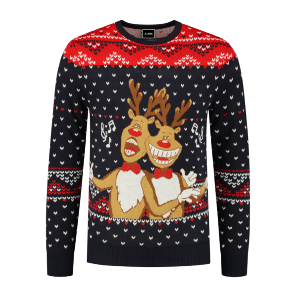 Sweater Singing Rudolphs