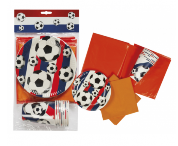 Tafeldeco Voetbal set