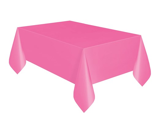 Tafelkleed hot pink plastic