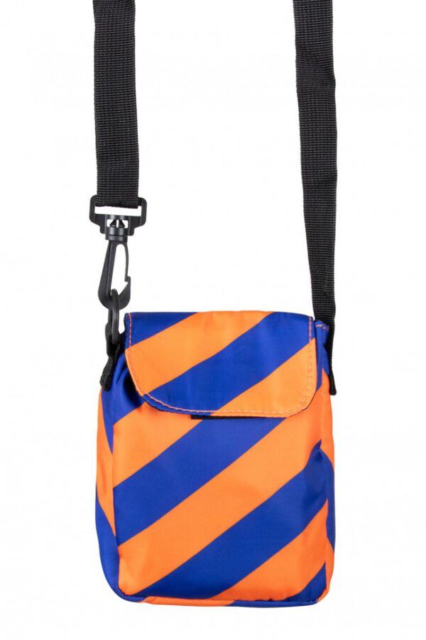 Tasje oranje / blauw