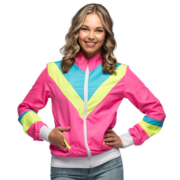 Trainingsjasje Reto babe neonroze