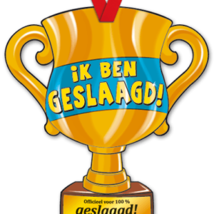 Trophy - Geslaagd