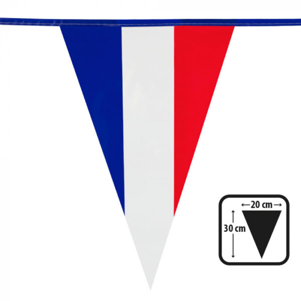 Vlaggenlijn Frankrijk - 10m