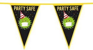 Vlaggenlijn Party Safe - 6m