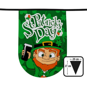 Vlaggenlijn St.Patrick's Day 6m