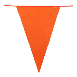 Vlaggenlijn oranje 25m