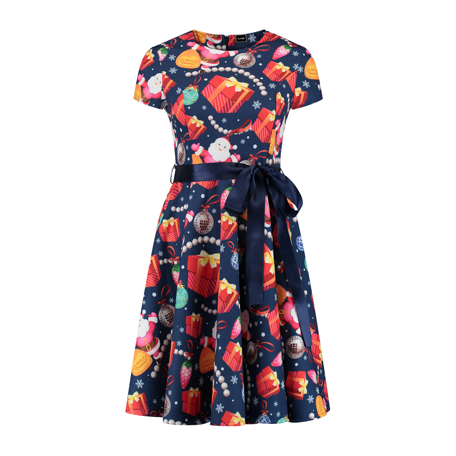 ᐅ Kerstjurk dark blue, presents Kerst, Kerstjurken kopen