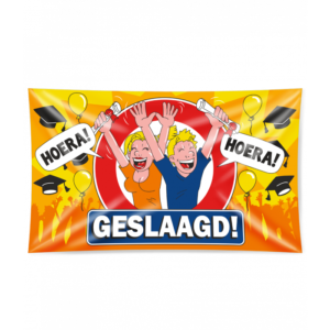 XXL Gevelvlag Geslaagd