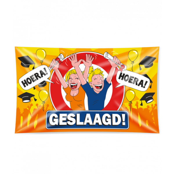 XXL Gevelvlag Geslaagd