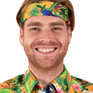 Zakdoek / Bandana Hawai oranje